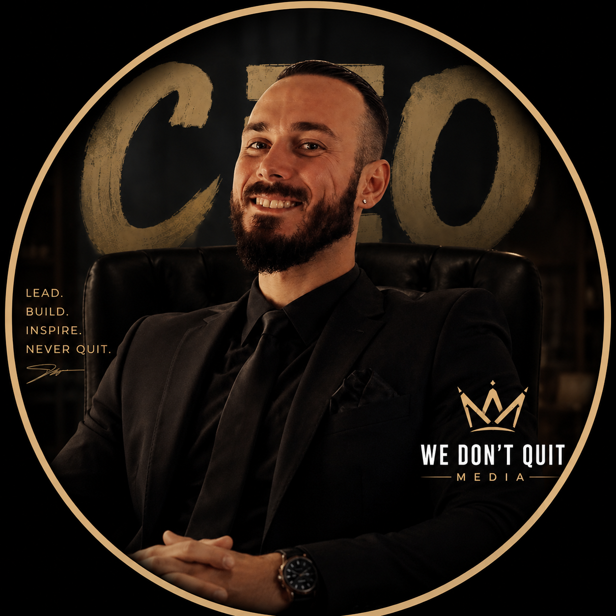 Caleb Conklin in a cinematic leadership portrait
